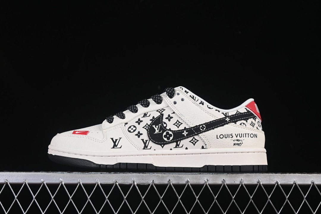 Unbranded [HT5088-607]-[DUNK LOW CASUAL SNEAKERS BLACK/WHITE]-[WOMAN:35-39]-[MAN:40-45], photo 1
