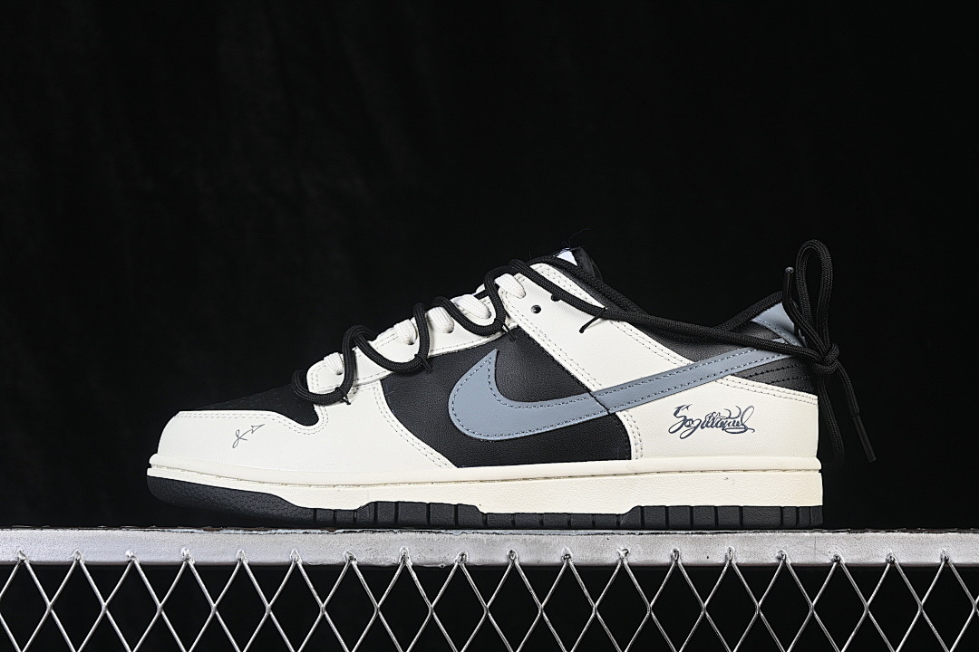 Unbranded [HF5441-100]-[SB DUNK LOW LOW-TOP CASUAL SNEAKERS WHITE/BLACK]-[MAN:40-46], photo 1