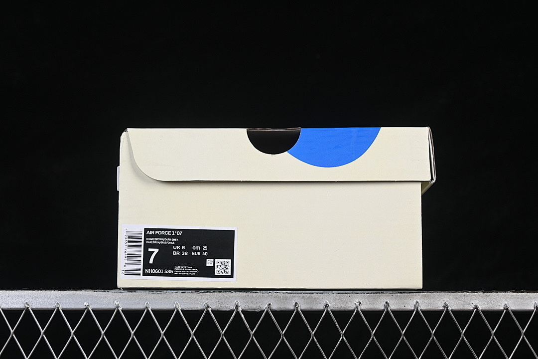 Nike [NH0601-535]-[AIR FORCE 1 07 LOW WHITE/BROWN/RED/NAVY BLUE/GOLD]-[WOMAN:36-39]-[MAN:40-45] - Image 12