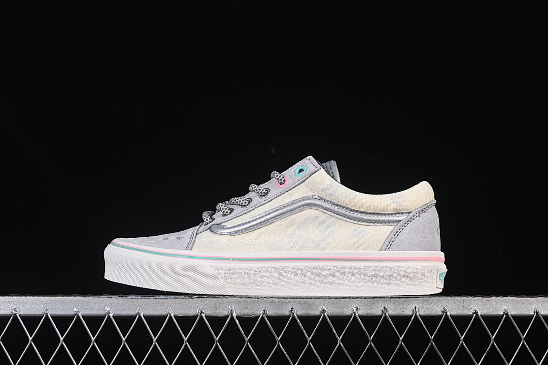 Unbranded [VN000D3HY28]-[LOW TOP CASUAL SNEAKERS BEIGE/LIGHT GRAY/NAVY BLUE]-[WOMAN:35-39]-[MAN:40-44], photo 1