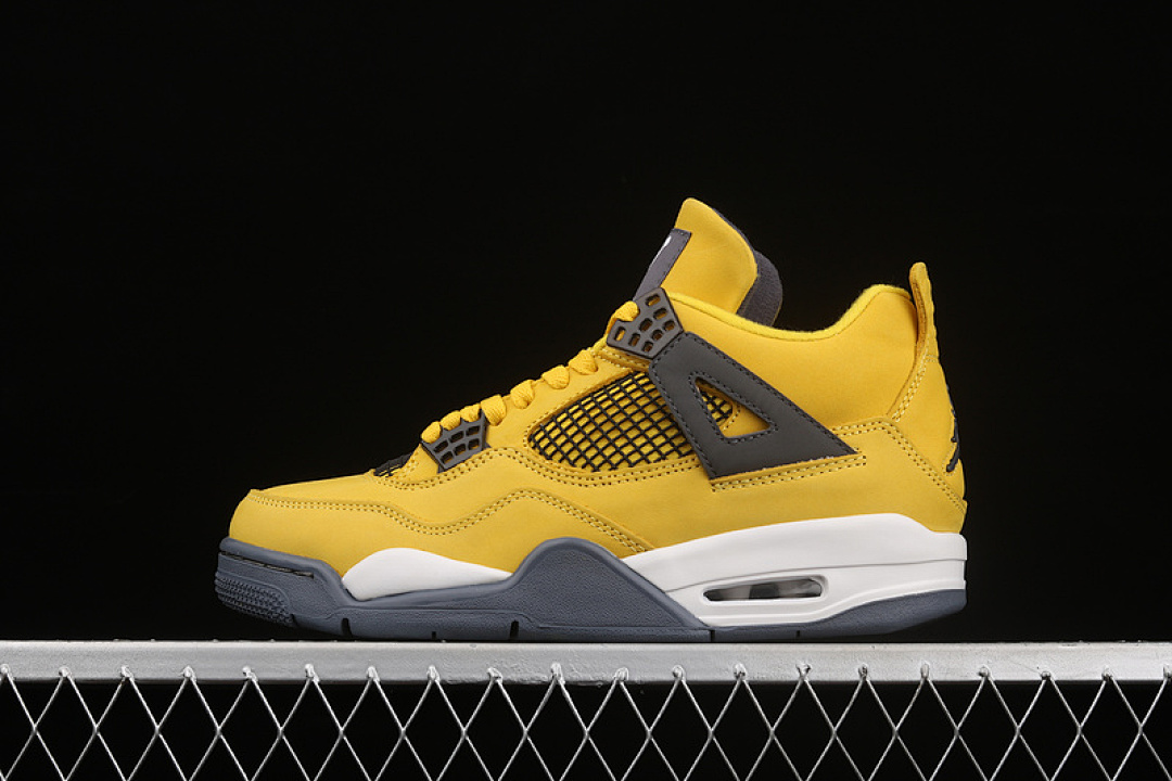 Jordan [CT8527-700]-[AIR JORDAN 4 RETRO LIGHTNING 2021 TOUR YELLOW/MULTI-COLOR/DARK (BLUE GREY]), photo 1