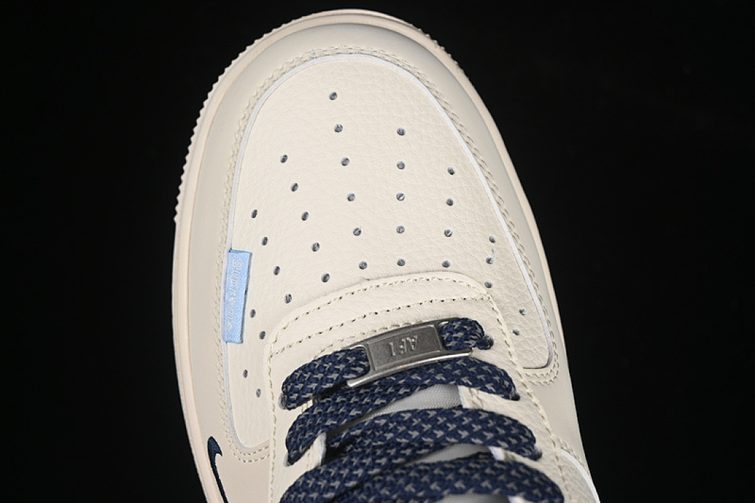 Nike [XS1958-565]-[AIR FORCE 1 07 LOW SUPREME WHITE/BLUE]-[WOMAN:36-39]-[MAN:40-45] - Image 9