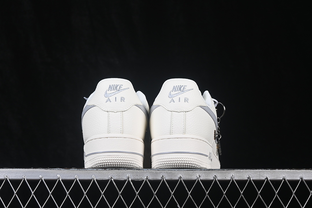 Nike [DN9688-128]-[AIR FORCE 1 07 LOW CASUAL SNEAKERS LIGHT GRAY/GREY]-[WOMAN:36-39]-[MAN:40-45] - Image 13