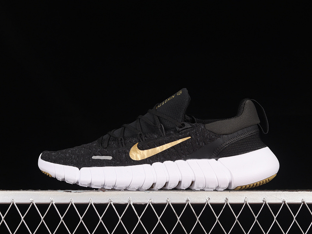 Unbranded [CZ1891-005]-[FREE RUN 5 0 DARK SMOKE GREY/BLACK/METALLIC GOLD COIN]-[WOMAN:36-39]-[MAN:40-45], photo 1