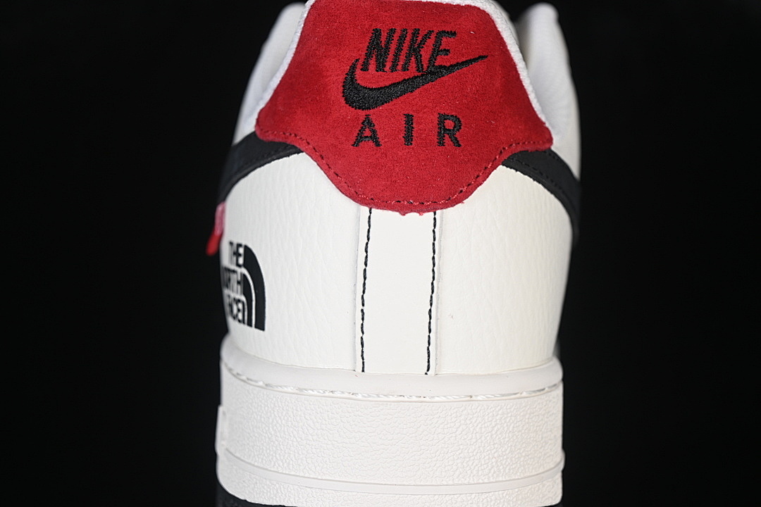Nike [KG6699-F42]-[AIR FORCE 1 07 LOW CASUAL SHOES BLACK/GREY/WHITE/RED]-[WOMAN:36-39]-[MAN:40-45] - Image 6