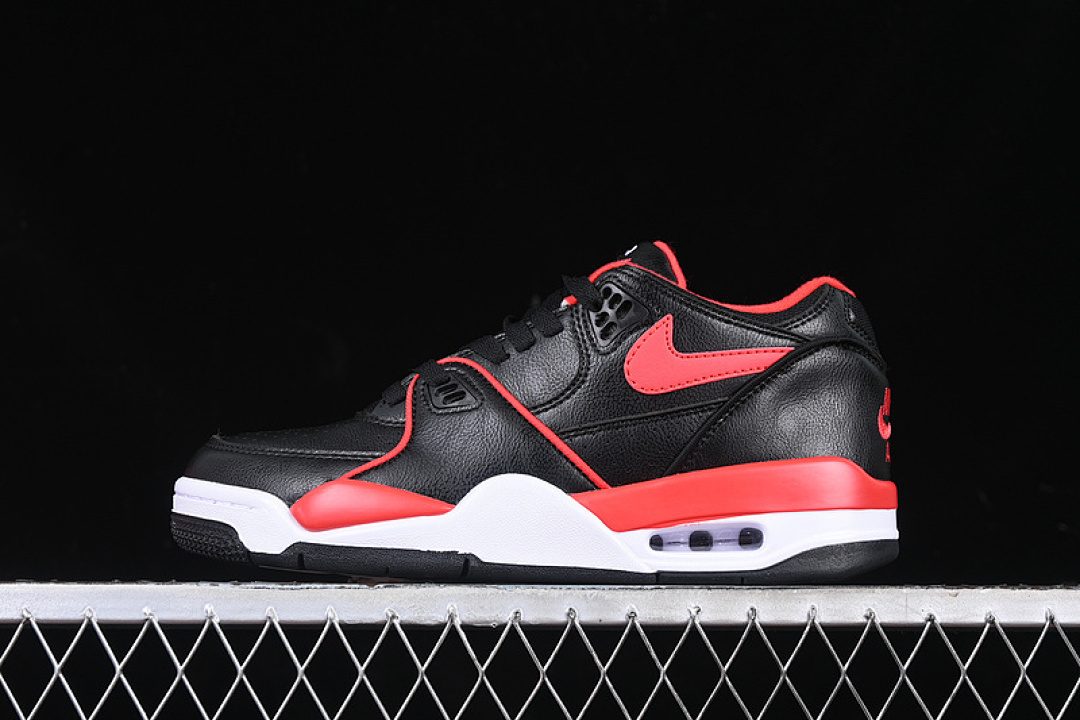 AIR FLIGHT 89 LOW BLACK/GYM RED/WHITE · FZ3045-001, photo 1