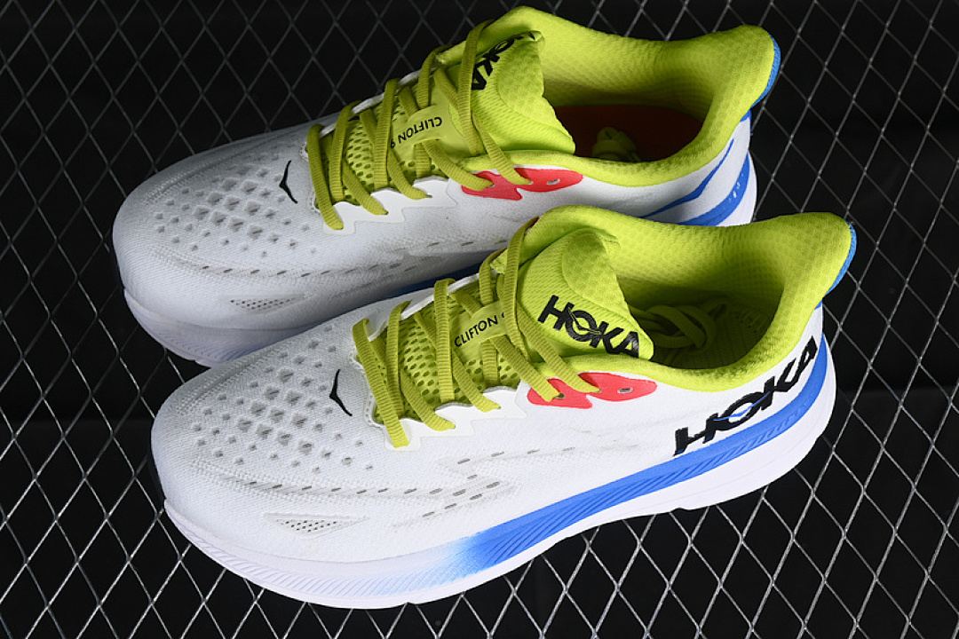 On Running [1127895 BVR]-[HOKA ONE CLIFTON 9 WHITE/BLACK/BLUE/GREEN]-[WOMAN:36-39]-[MAN:40-45] - Image 11