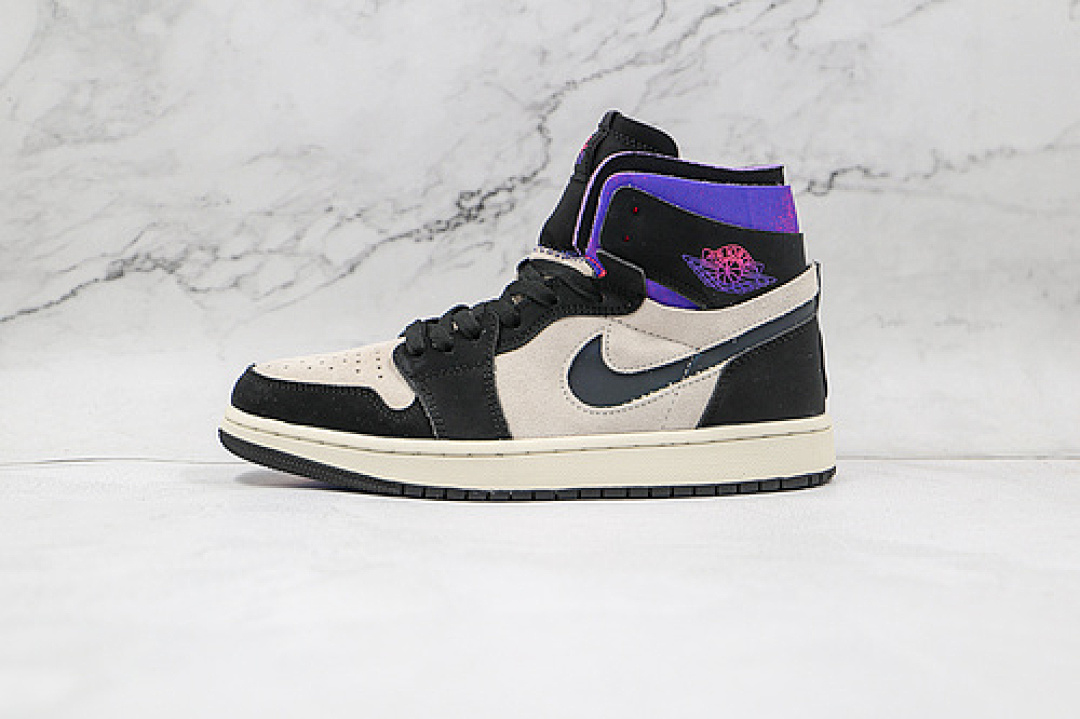 Jordan [DB3610-105]-[SAINT GERMAIN AIR JORDAN 1 HIGH ZOOM COMFORT WHITE/BLACK/PSYCHIC PURPLE/PINK], photo 1