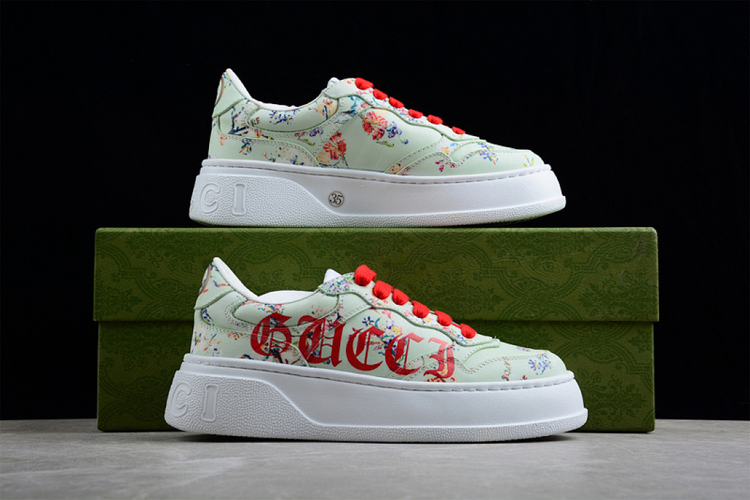 Chanel [GU*CCI SCREENER GG HIGH-TOP SNEAKER WHITE/WHITE/MULTI-COLOR]-[WOMAN:35-40] - Image 17