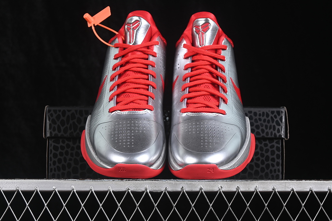 Nike [IV2712-001]-[MEN'S PRACTICAL BASKETBALL SHOES RED/SILVER]-[MAN:40-48.5] - Image 12