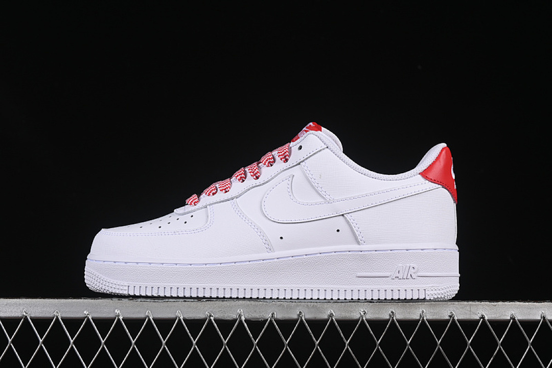 Nike [IB7167-103]-[AIR FORCE 1 07 LOW WHITE/PINK FOAM/METALLIC SILVER/LIGHT CRIMSON]-[UNISEX:36-45], photo 1