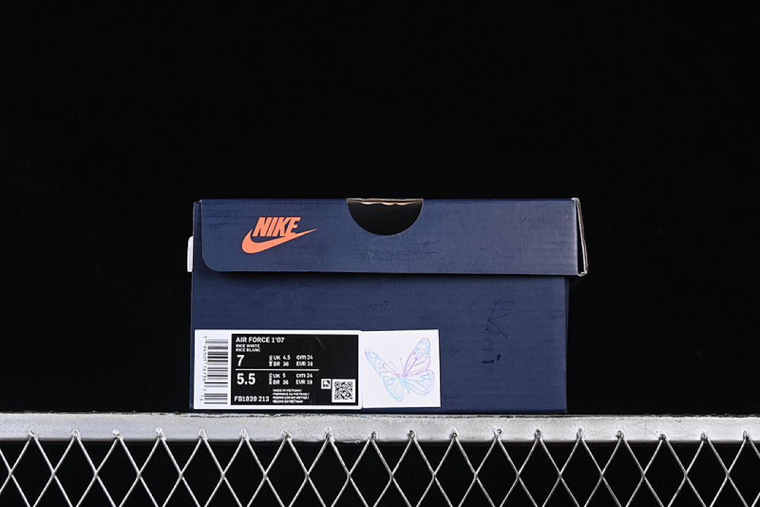 Nike [FB1839-213]-[AIR FORCE 1 07 LOW PURPLE BUTTERFLY WHITE/PURPLE]-[WOMAN:36-42] - Image 12