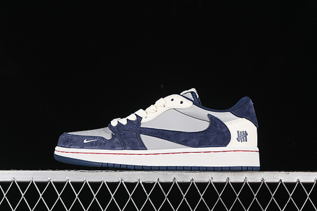 Jordan TRAVIS SCOTT X FRAGMENT DESIGN AIR Jordan 1 LOW OG SP WHITE/GREY/BLUE · CF3688-026, photo 1