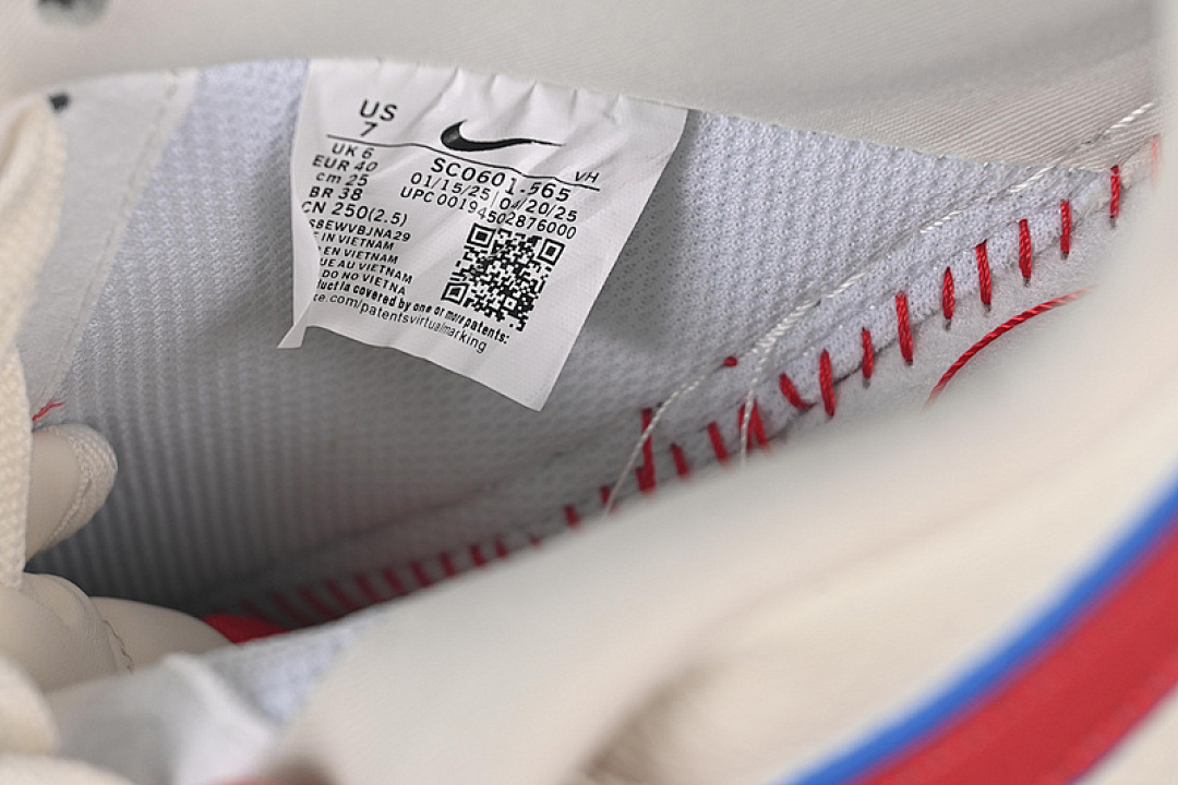 Nike [SC0601-565]-[AIR FORCE 1 7 LOW WHITE/RED/BLUE]-[WOMAN:36-39]-[MAN:40-45] - Image 6