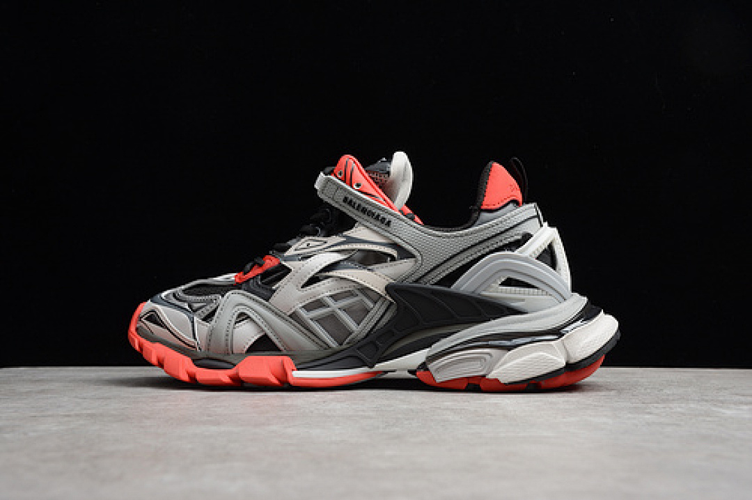 Unbranded [ECBA81847312]-[GZ TRACK 2.0 SNEAKER GREY/BLACK/ORANGE]-[MAN:40-45], photo 1