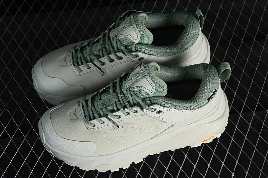 Hoka [1123114 CTBS]-[HOKA ONE KAHA LOW GTX GREY/GREEN]-[WOMAN:36-39]-[MAN:40-45] - Image 11