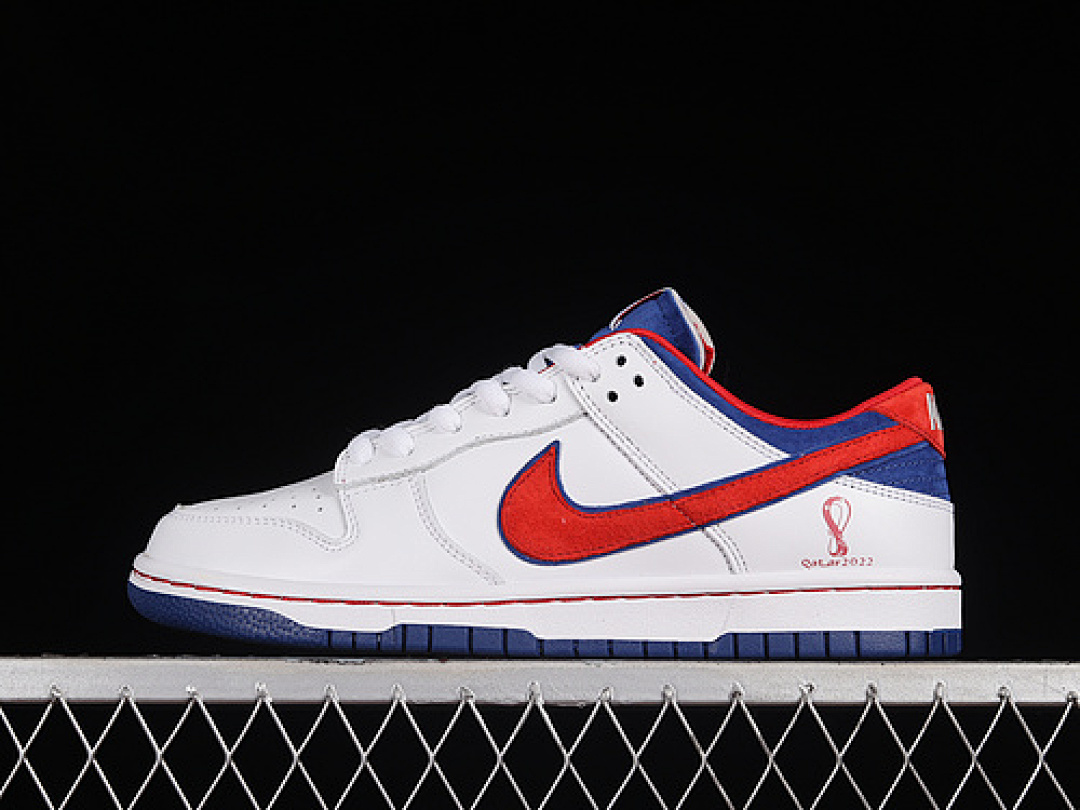 Unbranded [FR2022-668]-[SB DUNK LOW WHITE/RED/BLUE]-[WOMAN:36-39]-[MAN:40-46], photo 1