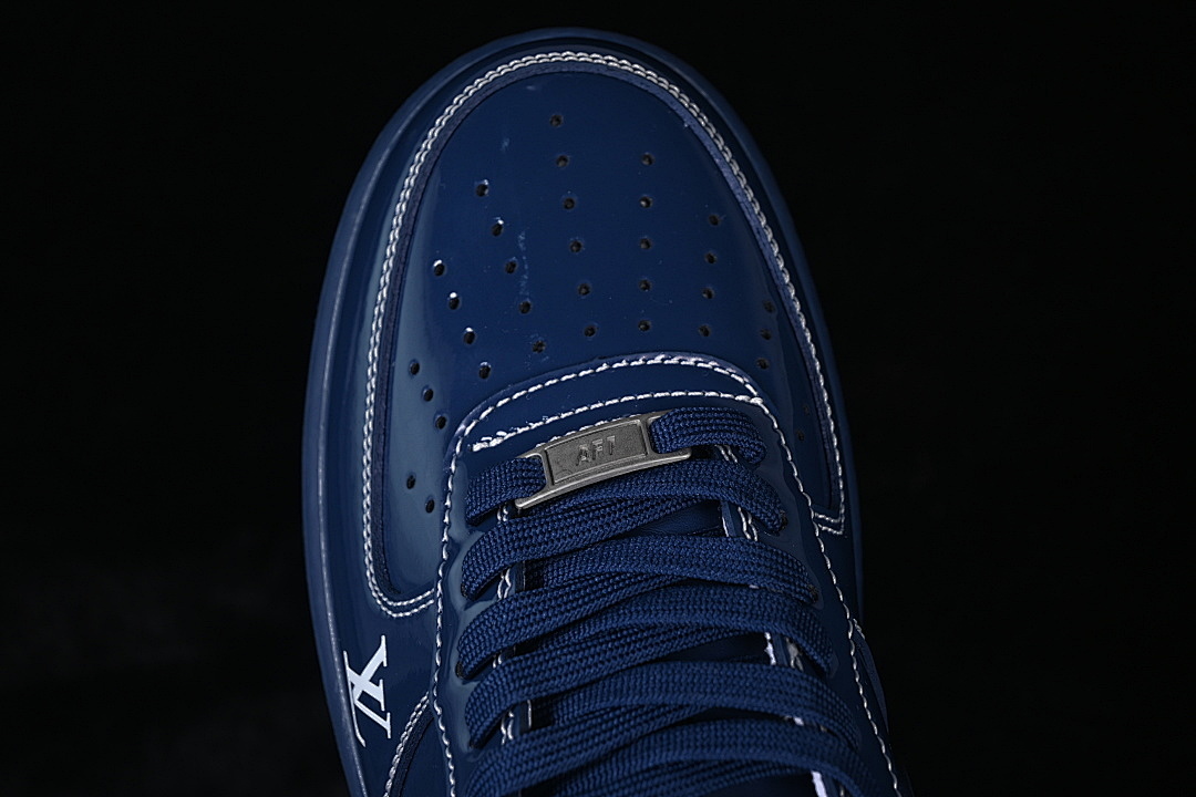 Nike [NH0601-524]-[AIR FORCE 1 07 LOW CASUAL SNEAKERS NAVY BLUE/NAVY BLUE]-[WOMAN:36-39]-[MAN:40-45] - Image 10