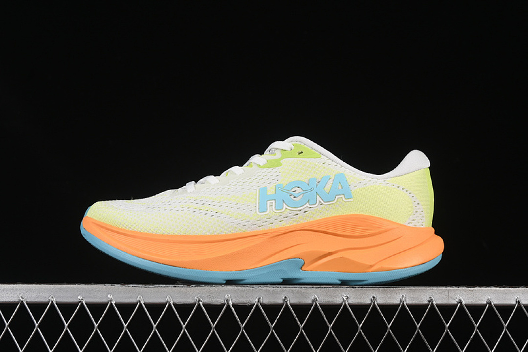 On Running On Running [1155130 FTLT]-[HOKA ONE RINCON 4 WHITE/GREEN/BLUE/ORANGE]-[WOMAN:36-39]-[MAN:40-46], photo 1