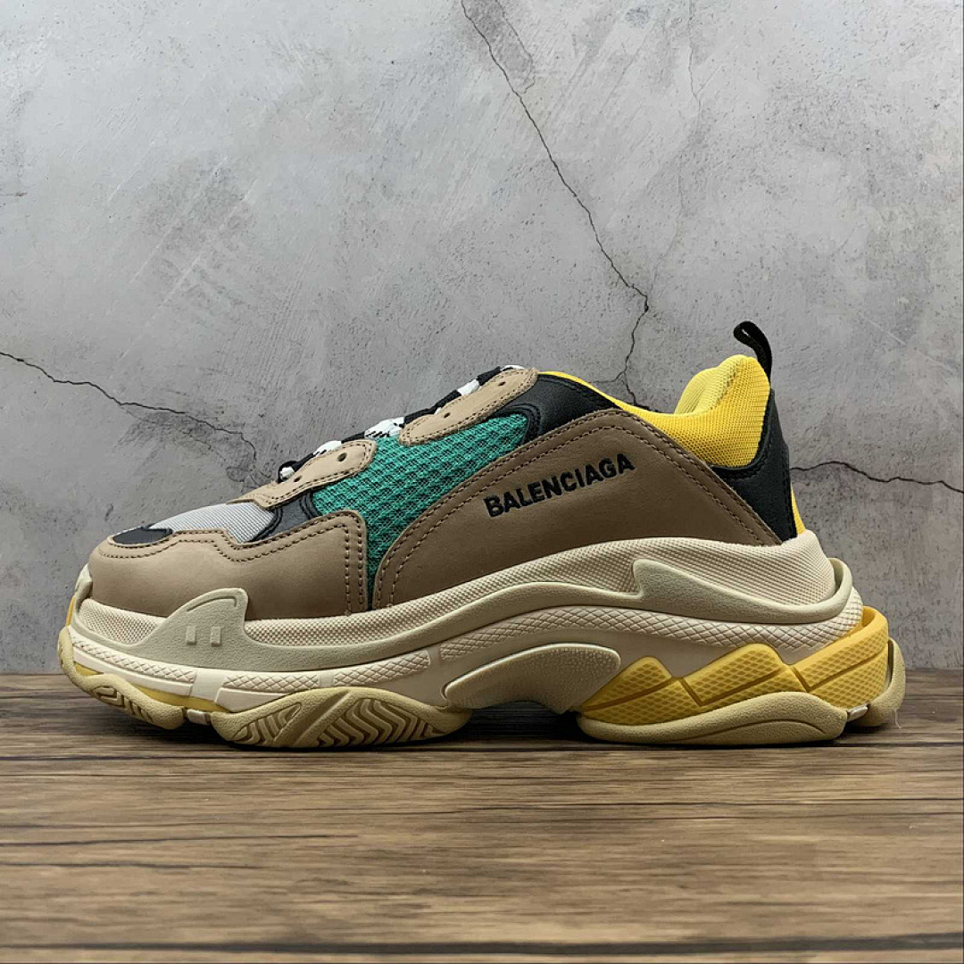 [Balenciaga TRIPLE S SNEAKER DADSHOE GREY/MULTI-COLOR]-[WOMAN:35-39]-[MAN:40-46], photo 1