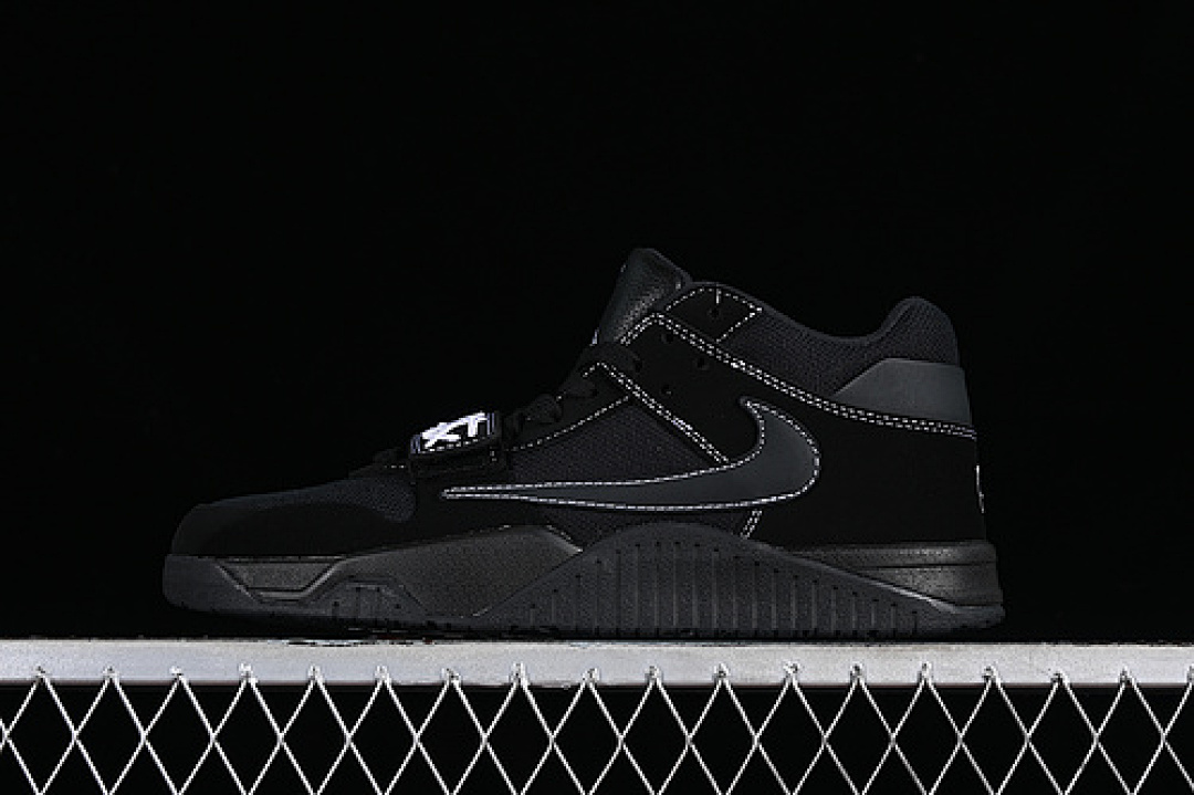 Jordan [DR9317-001]-[TRAVIS SCOTT X JORDAN CUT THE CHECK BLACK/MULTI-COLOR]-[WOMAN:36-39]-[MAN:40-45], photo 1