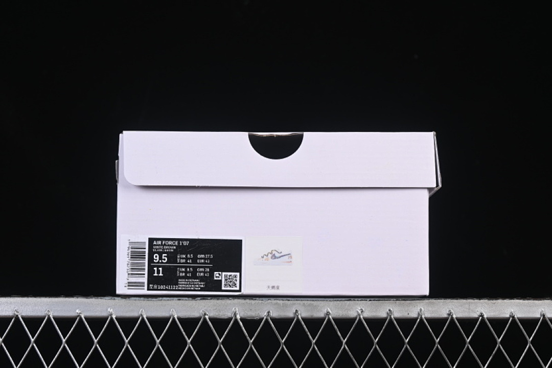 Nike [10241122]-[AIR FORCE 1 07 LOW SCORPIO CASUAL SNEAKERS ORANGE/WHITE]-[WOMAN:36-39]-[MAN:40-45] - Image 11