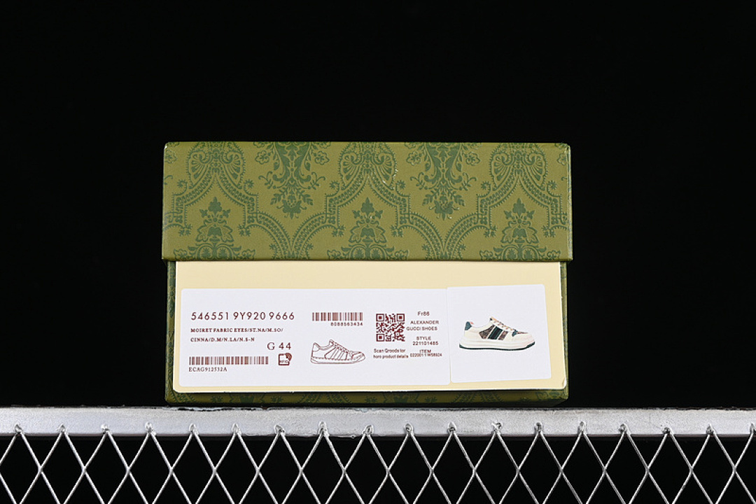 Chanel [9Y9209666]-[GU*CCI CHUNKY B SCREENER GG WHITE/BLACK/GREEN/BROWN]-[MAN:39-44] - Image 13