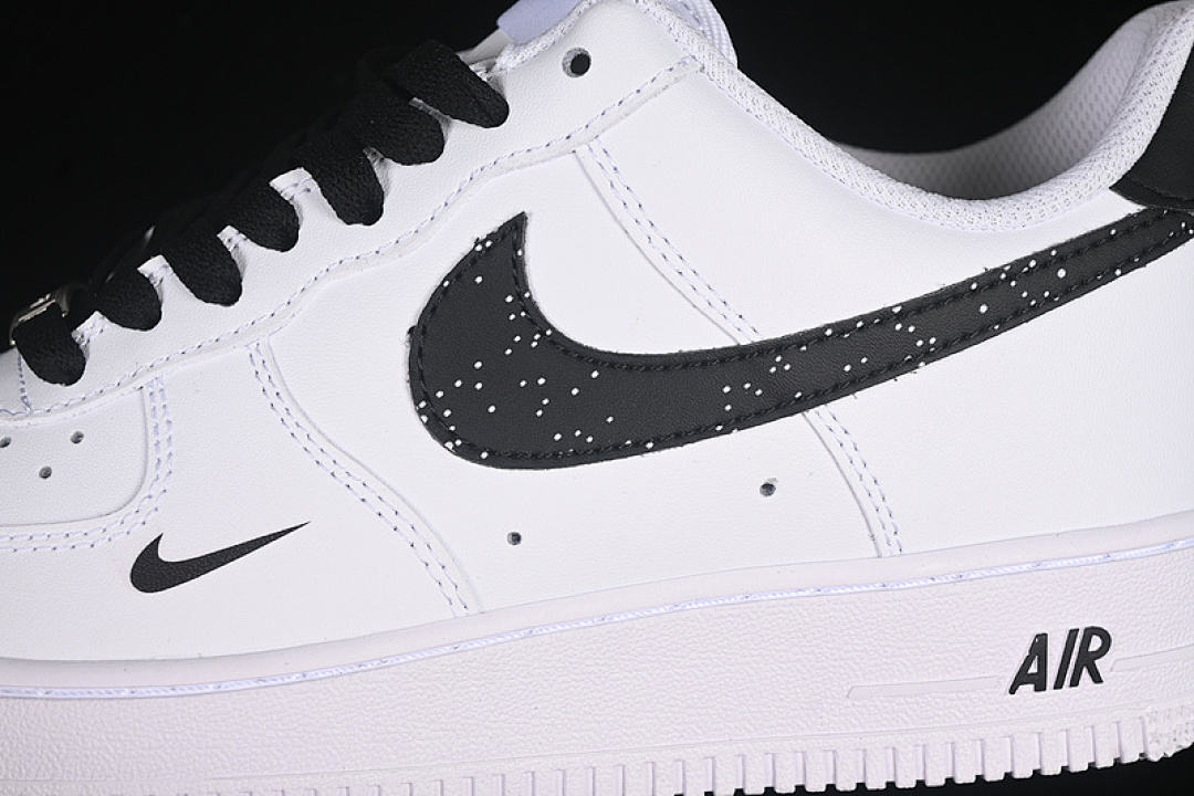 Nike [ZH0316-074]-[AIR FORCE 1 07 LOW WHITE/BLACK]-[WOMAN:36-39]-[MAN:40-45] - Image 8