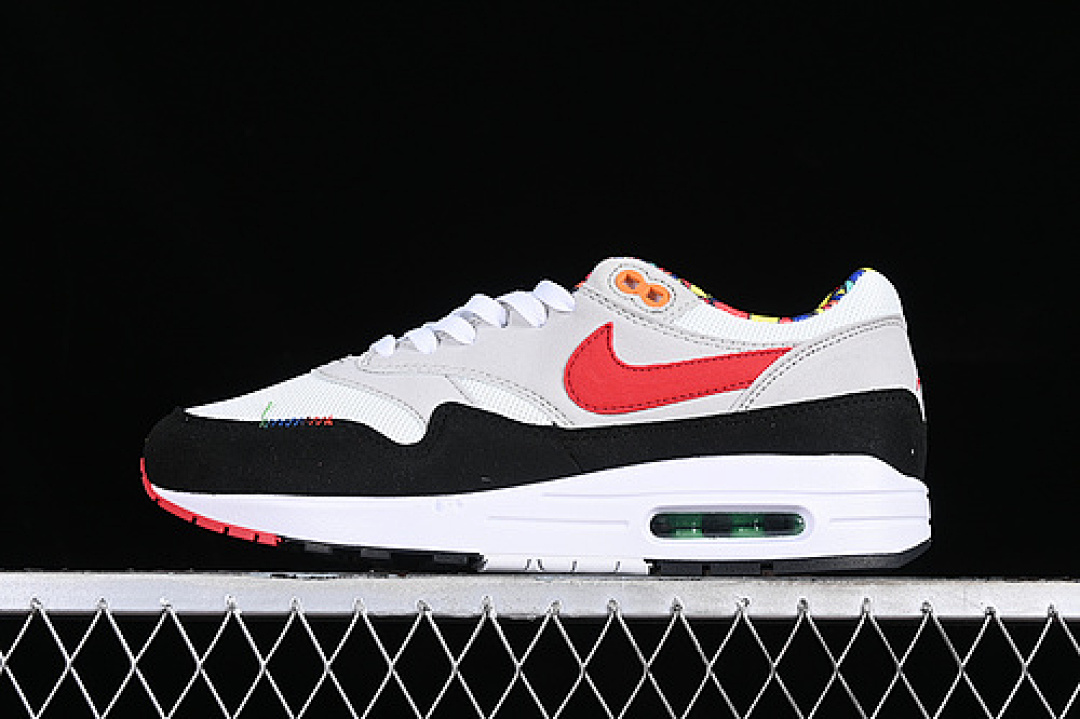 Unbranded [DC1478-100]-[AIR MAX 1 WHITE/GREY/RED/BLACK]-[WOMAN:36-39]-[MAN:40-47.5], photo 1