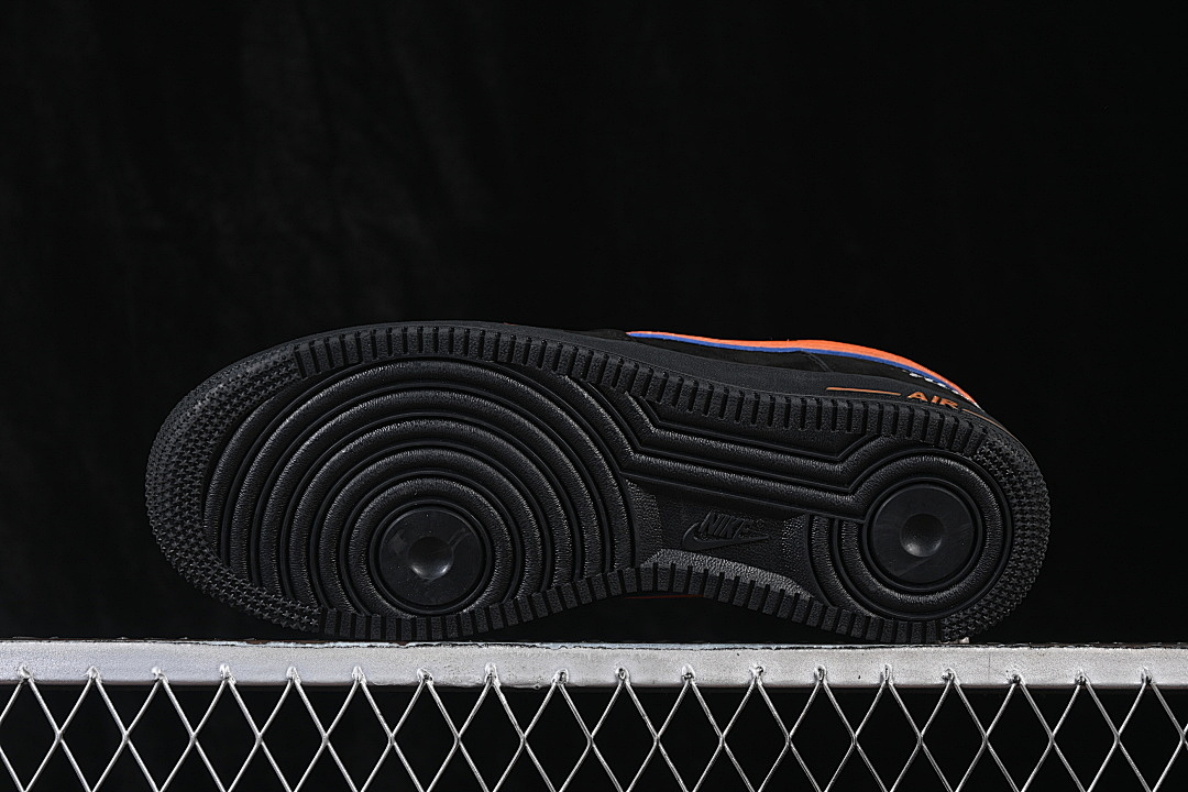 Nike [FV3694-109]-[AIR FORCE 1 07 LOW CASUAL SNEAKERS BLACK/ORANGE/BLACK]-[WOMAN:36-39]-[MAN:40-45] - Image 15