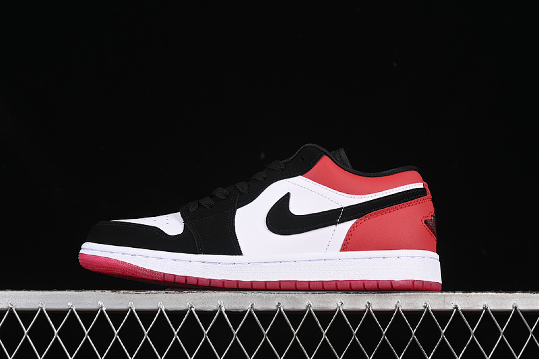 Jordan [IB8971-106]-[AIR JORDAN 1 LOW WHITE BLACK GYM RED WHITE/BLACK/GYM RED]-[UNISEX:35.5-46], photo 1
