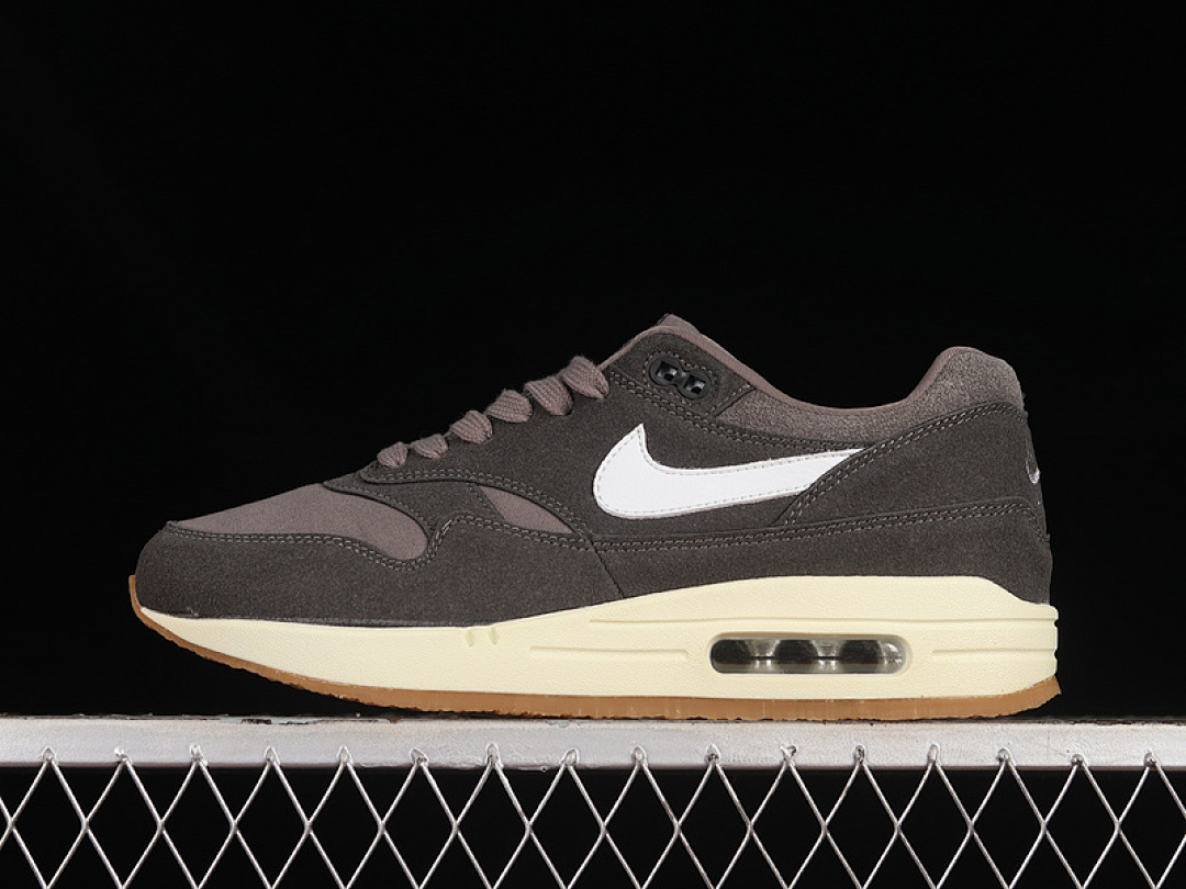 Nike AIR MAX 1 PREMIUM SOFT GREY/NEUTRAL GREY/THUNDER GREY · FD5088-001, photo 1