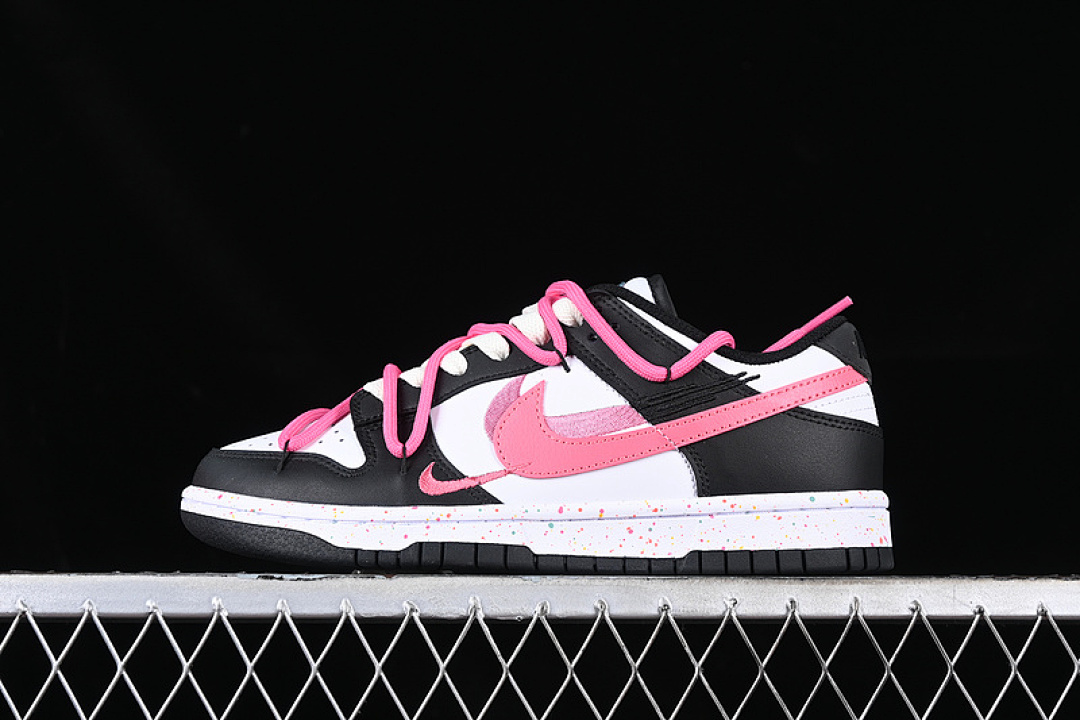 Unbranded [FD4623-131]-[DUNK LOW MULTI COLOR WHITE/BLACK/PINK]-[WOMAN:35.5-39]-[MAN:40-44], photo 1