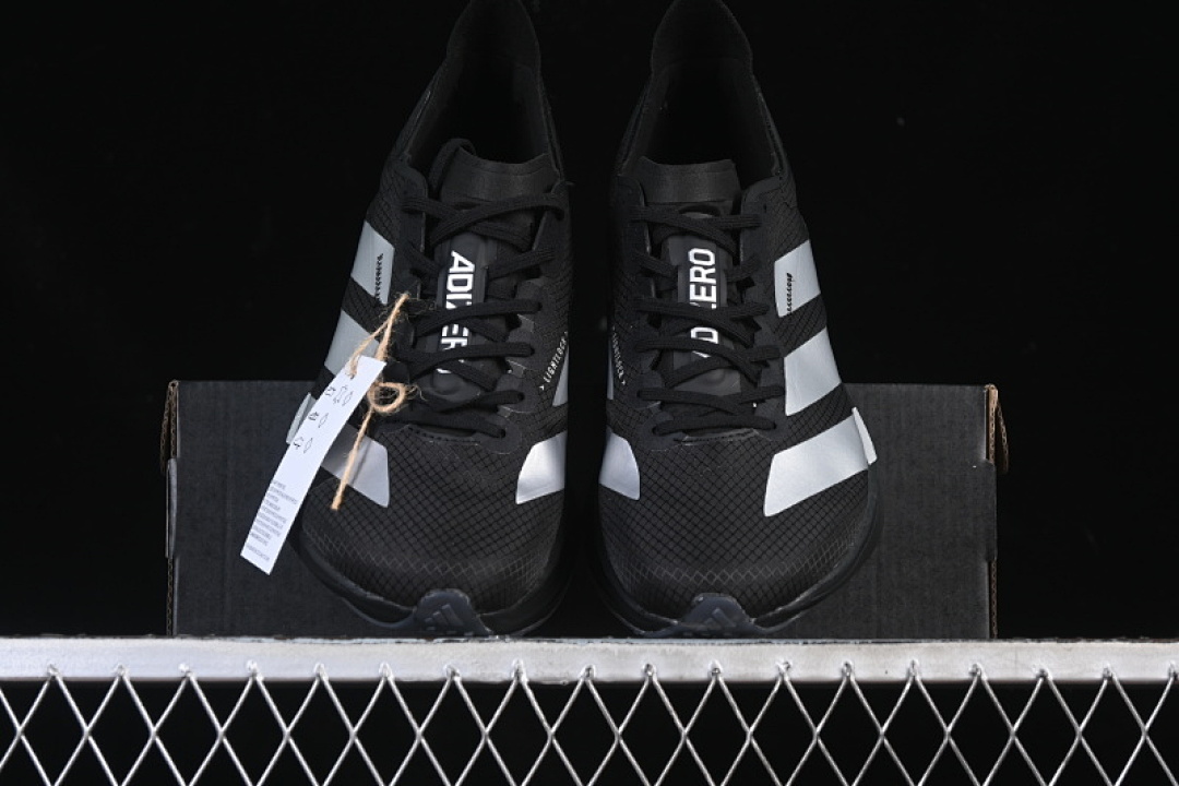 Adidas [JR4887]-[ADIZERO ADIOS 4 M BLACK/SILVER]-[WOMAN:36-39]-[MAN:40-46] - Image 13