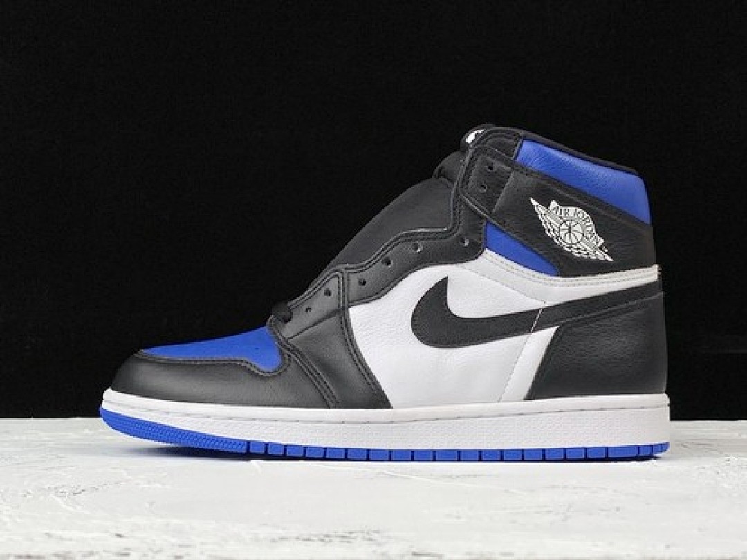 Jordan [555088-041]-[AIR JORDAN 1 HIGH OG BLACK/WHITE-GAME ROYAL-BLACK]-[MAN:40-46], photo 1