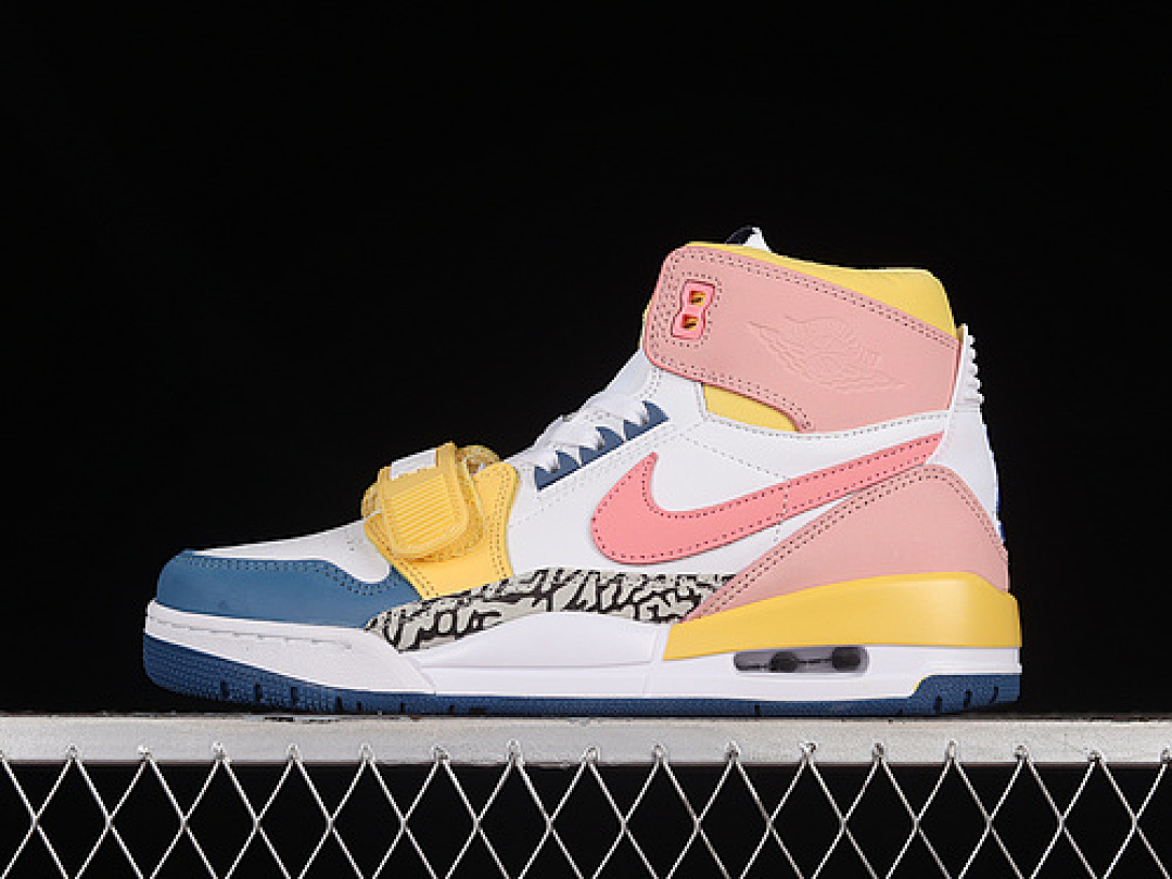 Jordan [FD9909-161]-[AIR JORDAN LEGACY 312 GS WHITE/CORAL PINK/WHITE/FRENCH BLUE/BRILLIANT TOPAZ], photo 1