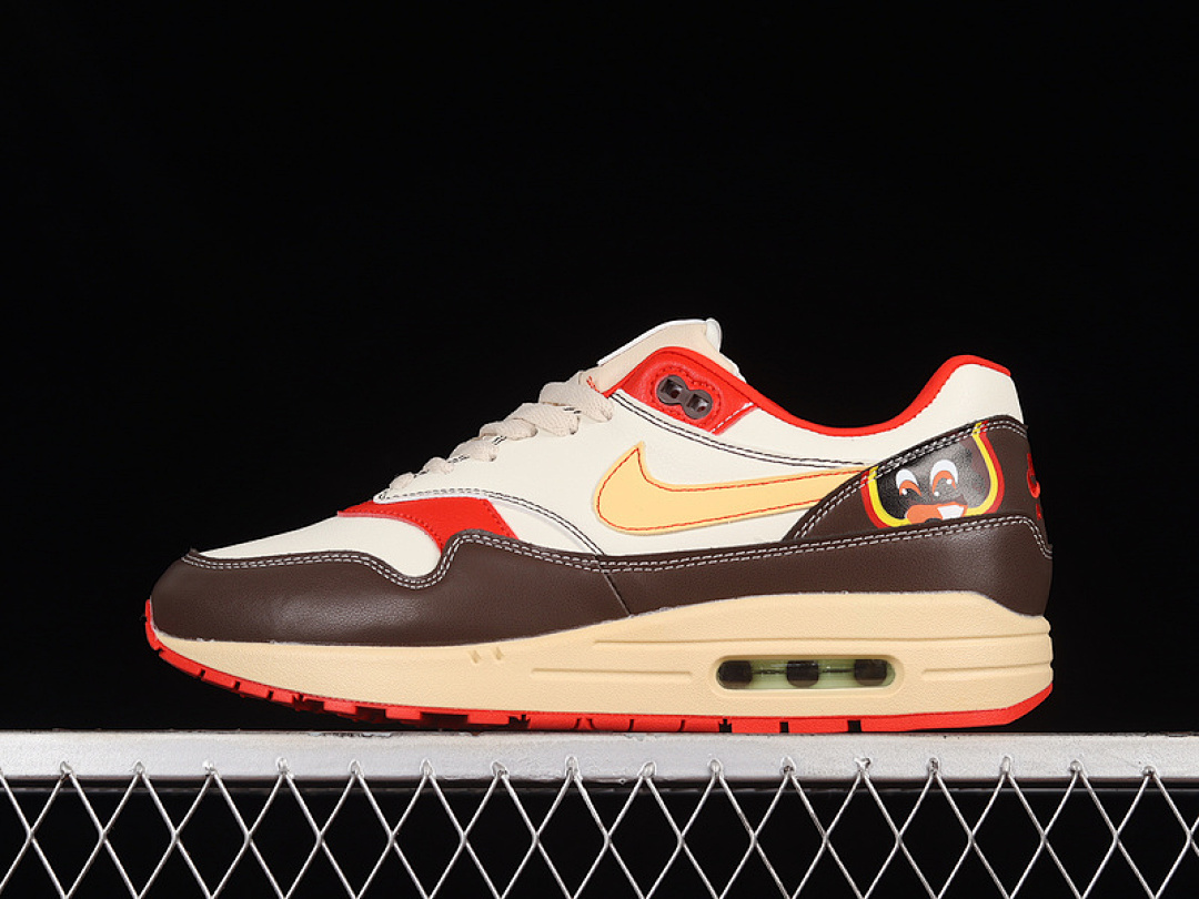 Unbranded [FD5088-300]-[AIR MAX 1 BEIGE/YELLOW/BROWN-RED]-[WOMAN:36-39]-[MAN:40-47.5], photo 1