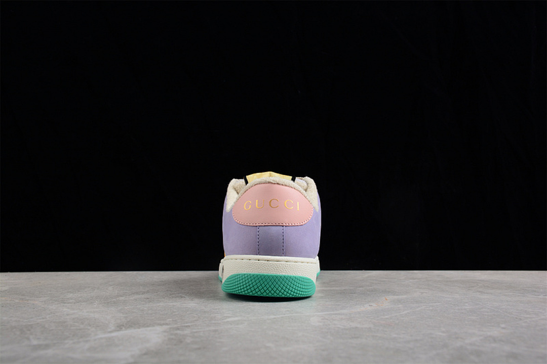 Gucci [GU*CCI ACE EMBROIDERED LOW-TOP PURPLE/MULTI-COLOR]-[WOMAN:35-40] - Image 11