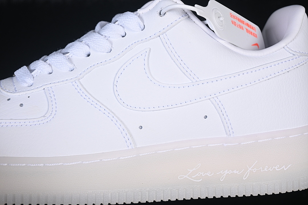 Nike [CT8065-101]-[AIR FORCE 1 LOW CERTIFIED LOVER BOY WHITE/BEIGE]-[WOMAN:36-39]-[MAN:40-45] - Image 7