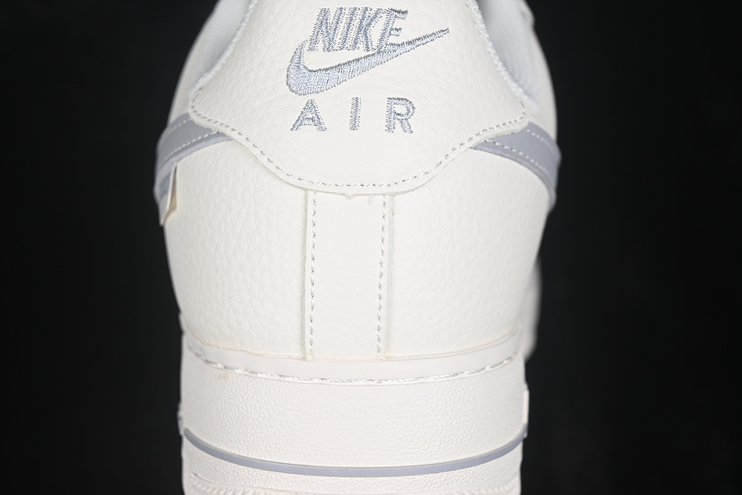 Nike [DN9688-143]-[AIR FORCE 1 07 LOW CASUAL SNEAKERS LIGHT GRAY/WHITE]-[WOMAN:36-39]-[MAN:40-45] - Image 6
