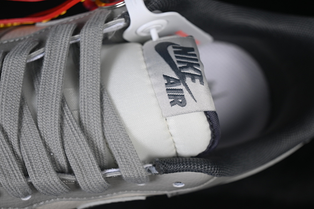 Nike [MZ9588-833]-[AIR FORCE 1 07 LOW CASUAL SNEAKERS WHITE/GREY]-[WOMAN:36-39]-[MAN:40-45] - Image 9