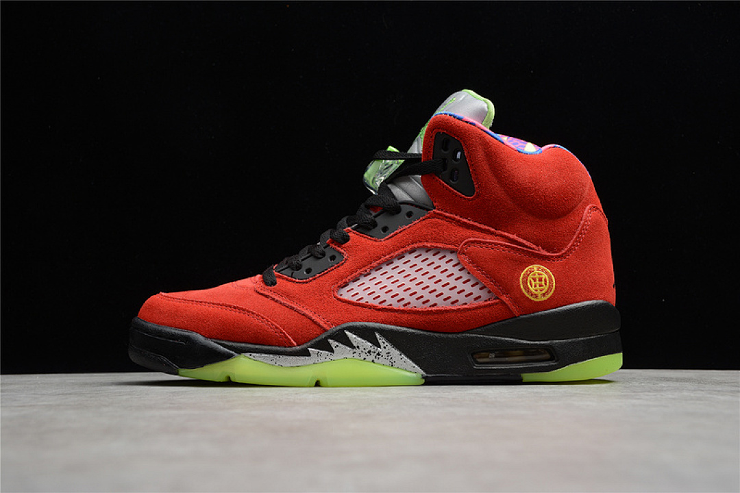 Jordan [SALE][CZ5725-700]-[AIR JORDAN 5 RETRO WHAT THE VARSITY MAIZE/GHOST GREEN/SOLAR (ORANGE]), photo 1