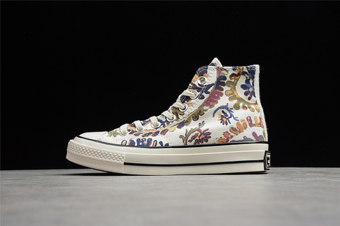 Converse [572545C]-[CHUCK TAYLOR ALL STAR 70S HIGH TOP FALL FLORALS WHITE/MULTI-COLOR/EGRET], photo 1