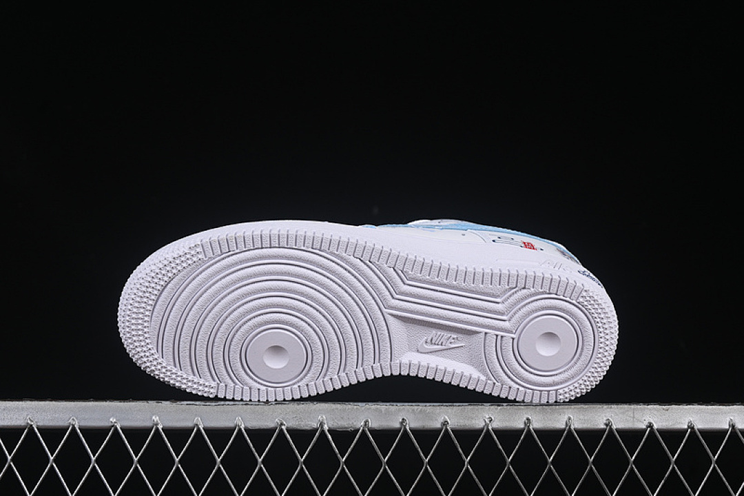 Nike [HF0022-010]-[AIR FORCE 1 07 LOW WHITE/BLUE]-[WOMAN:36-39]-[MAN:40-45] - Image 15