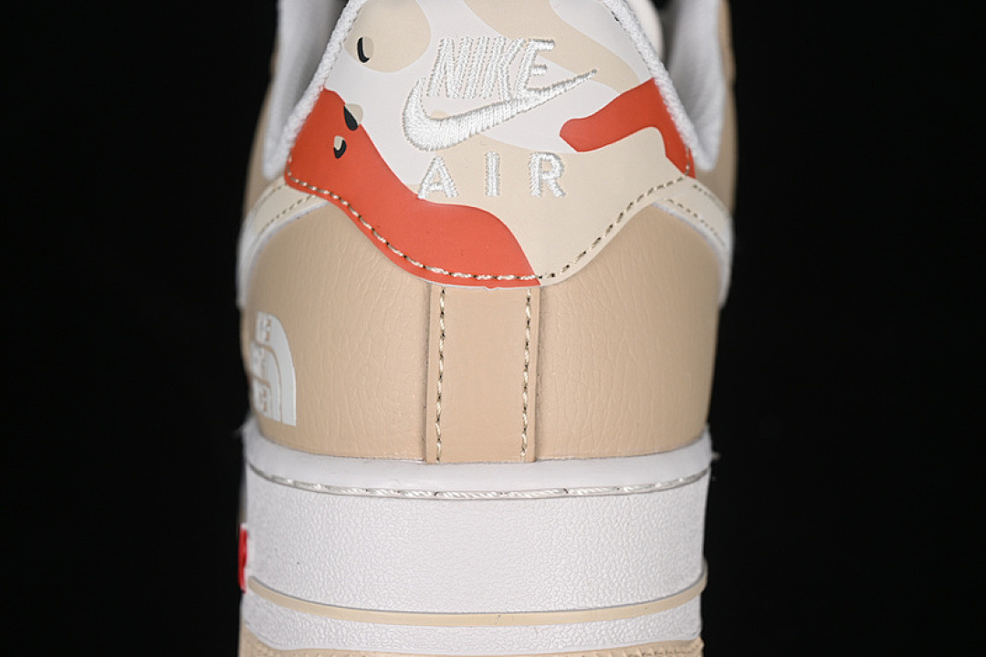 Nike [DM6688-048]-[AIR FORCE 1 07 LOW WHITE/BEIGE]-[WOMAN:36-39]-[MAN:40-45] - Image 7