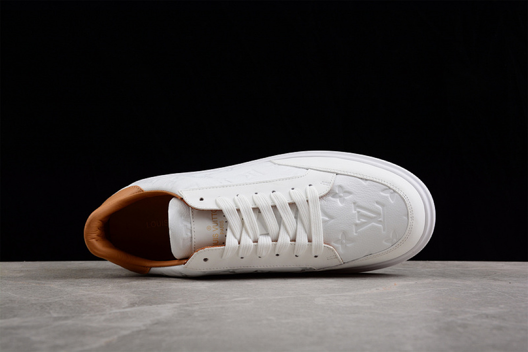 Louis Vuitton [L*V STELLAR SNEAKERS WHITE/WHITE/LIGHT BROWN]-[MAN:39-45] - Image 15