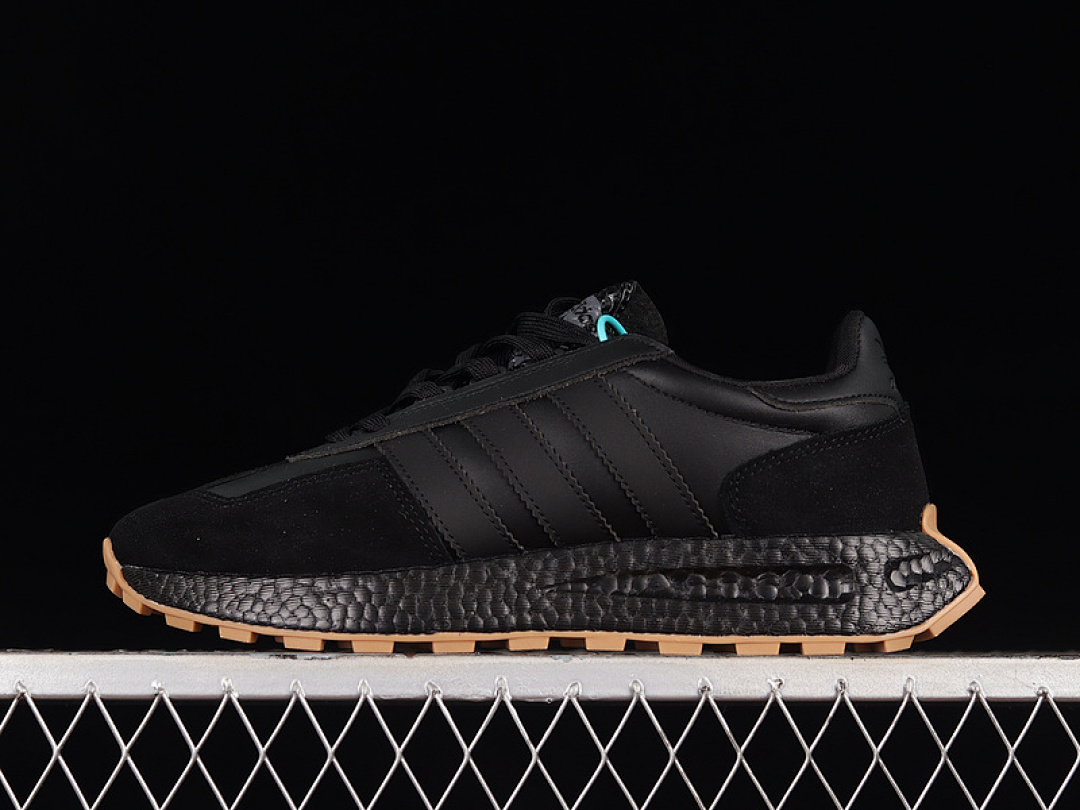 Unbranded [HR1422]-[RETROPY E5 SHOES CORE BLACK/CORE BLACK/GUM]-[MAN:39-45], photo 1