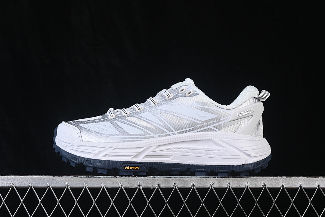 Hoka [1126851-WSLV]-[HOKA ONE RUNNING SHOES WHITE/SILVER]-[WOMAN:36-39]-[MAN:40-46] - Image 2