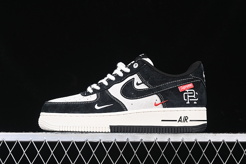Nike Nike AIR FORCE 1 07 LOW Supreme WHITE/BEIGE/BLACK · SJ6698-019, photo 1