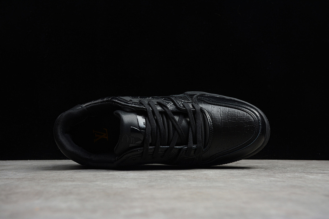 Louis Vuitton [108-93-109]-[L*V LOW SHOES BLACK/BLACK/BLACK]-[MAN:40-46] - Image 4